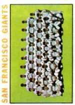 1964 Topps Baseball Cards      257     San Francisco Giants TC
